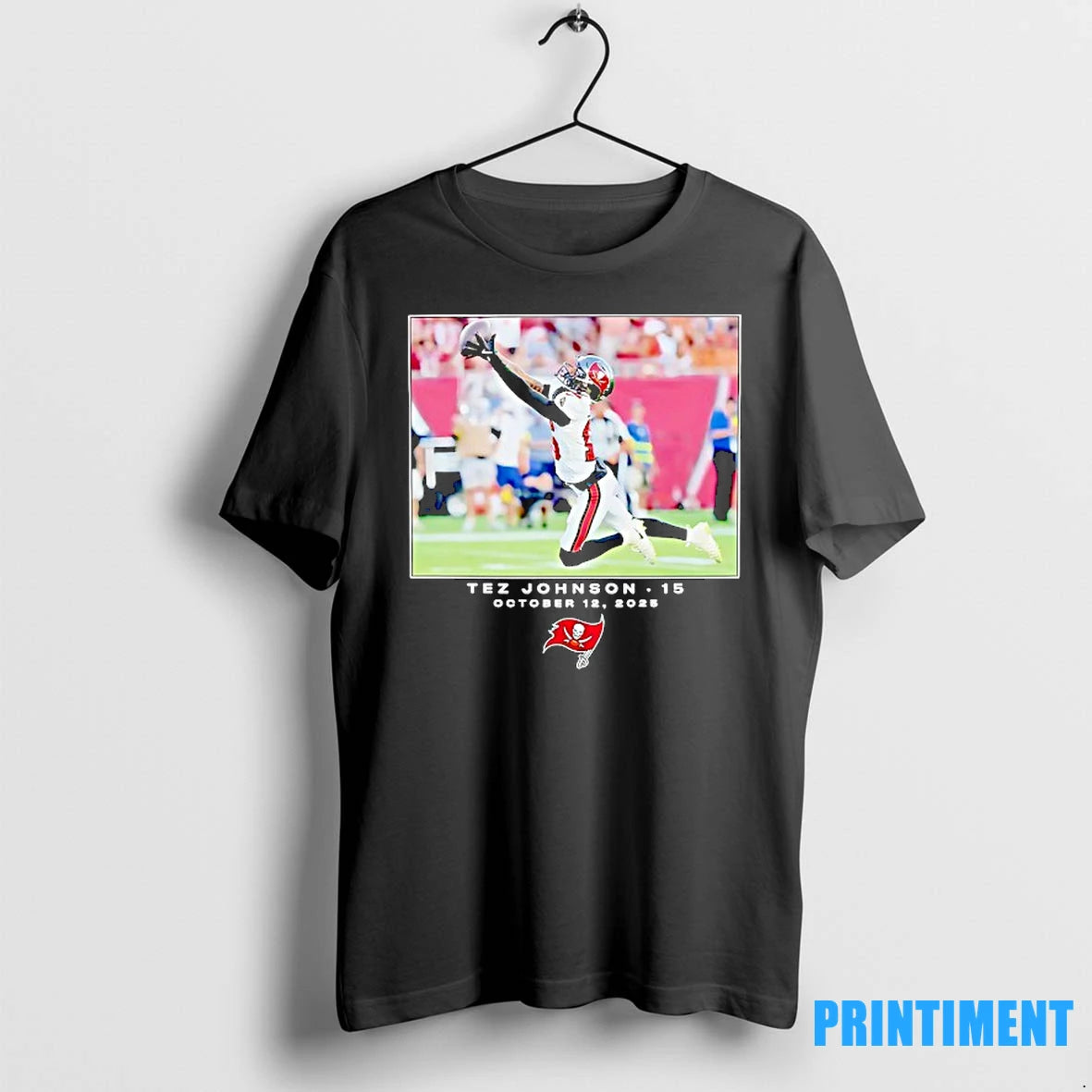 Tez Johnson Tampa Bay Buccaneers Football 2025 Photo Tshirts Sweater
