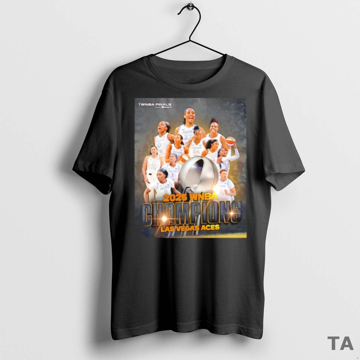 Top 2025 Wnba Champions Las Vegas Aces T Shirt Sweater