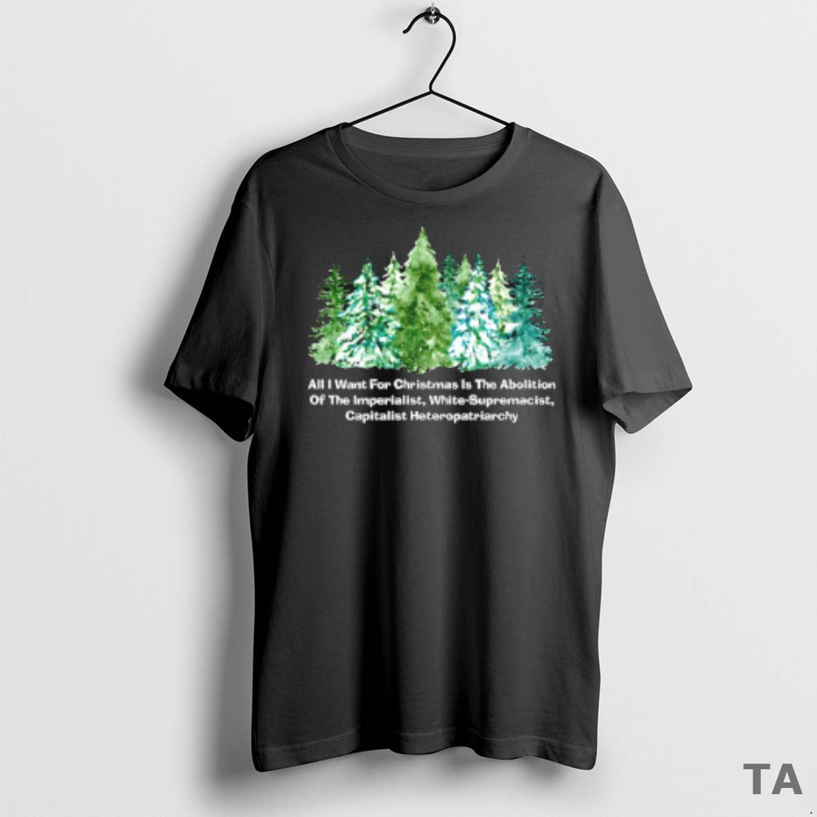 Top All I Want For Christmas Is The Abolition Of The Imperialist T Shirt Sweater