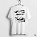 Top Anti Social Social Club X Nascar Racing T Shirt Sweater