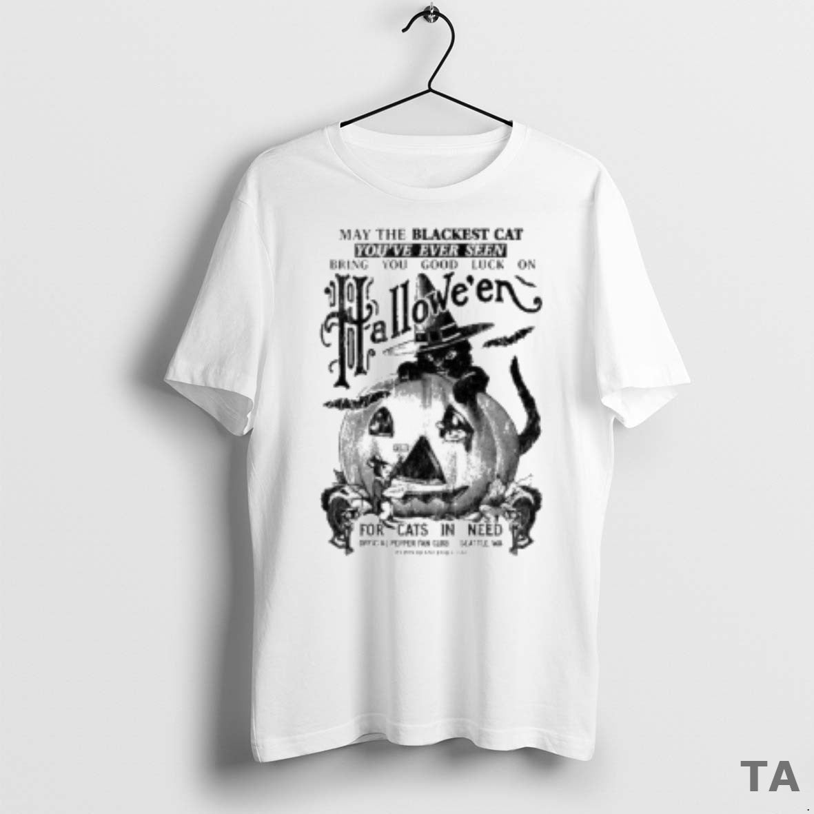 Top Blackest Cat Halloween 2025 T Shirt Sweater