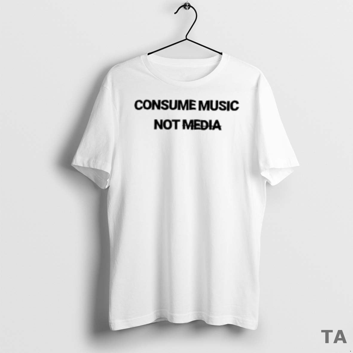 Top Consume Music Not Media T Shirt Sweater