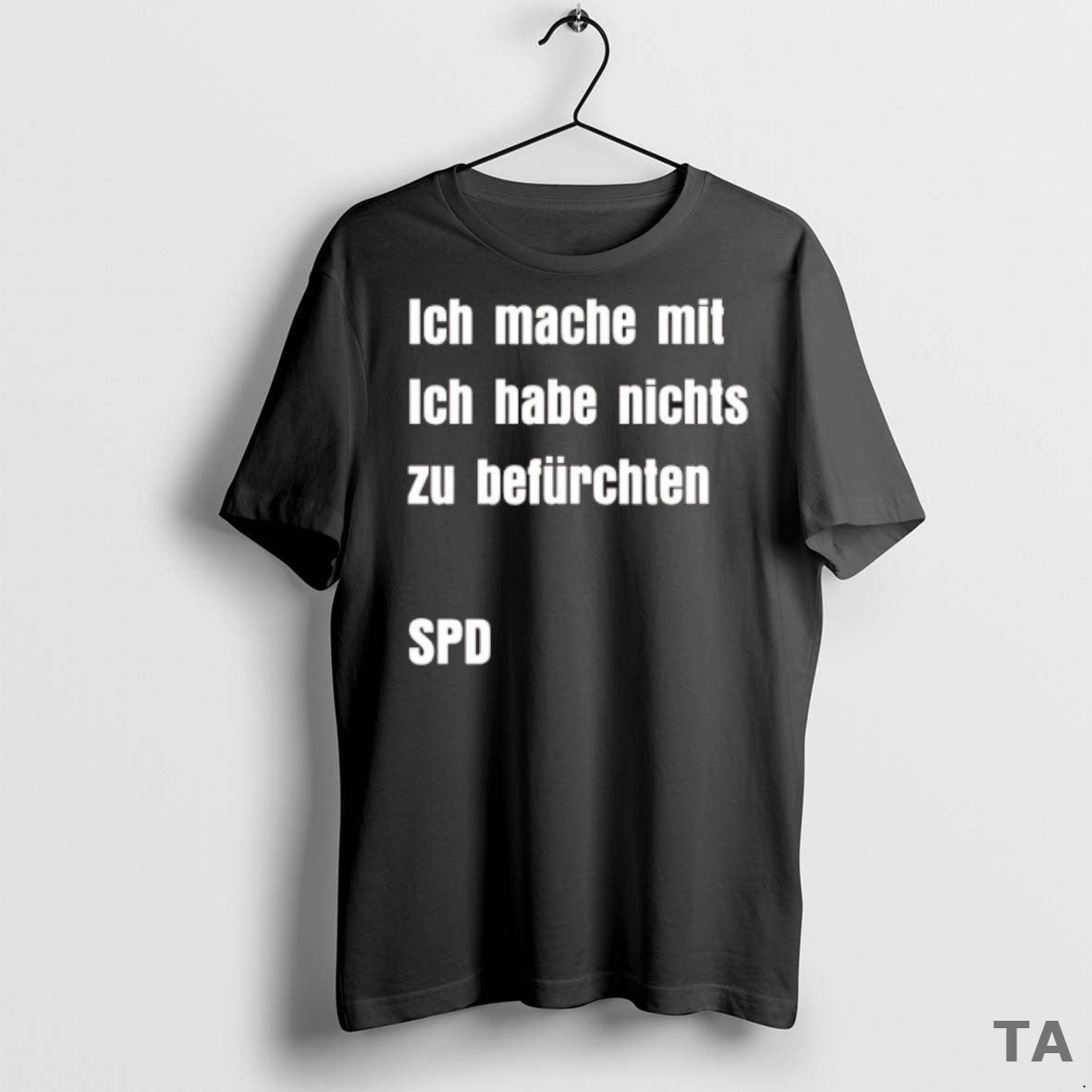 Top Ich Mache Mit Ich Habe Nichts Zu Befurchten Spd T Shirt Sweater