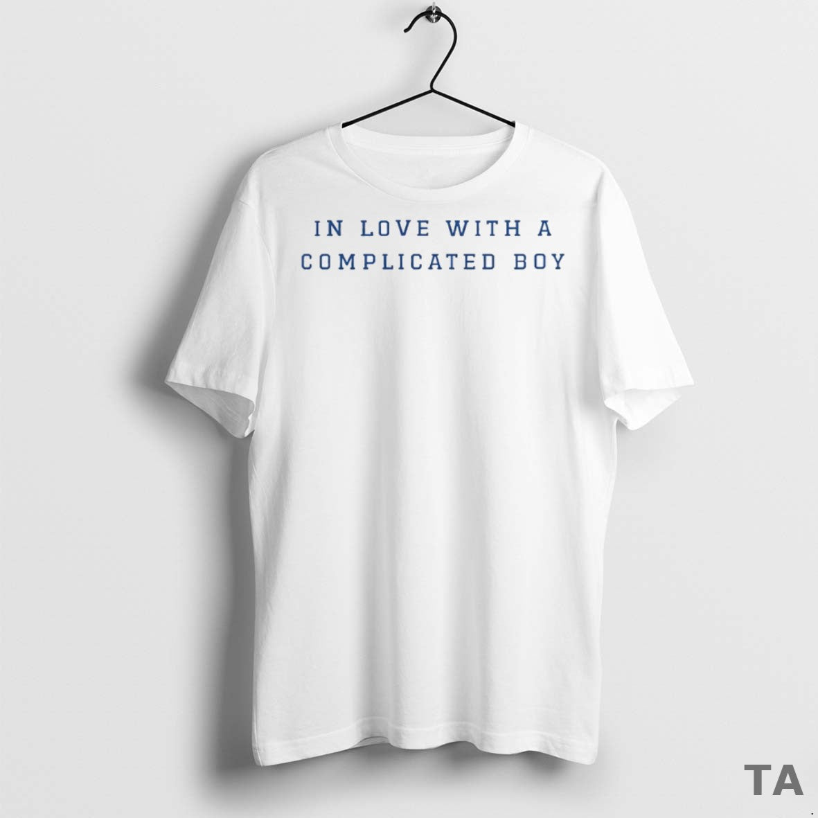 Top In Love With A Complicated Boy T Shirt Sweater