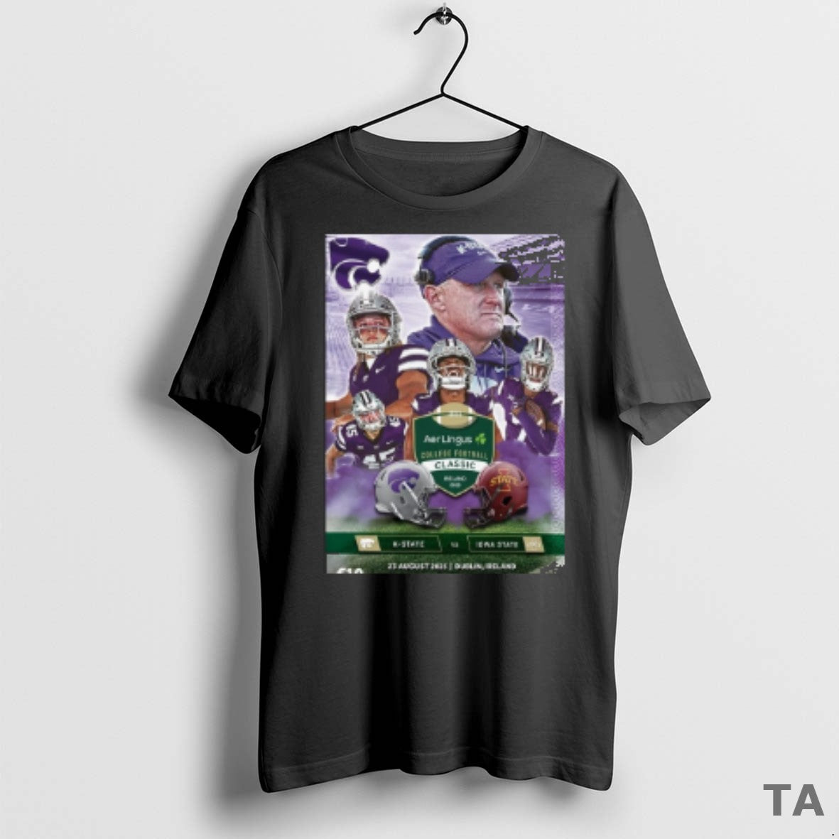 Top K State Vs Iowa State Aer Lingus College Football Classic August 23 2025 At