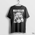 Top Love Cats Hate Fascism T Shirt Sweater