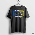 Top Milwaukee Brewers Vs Los Angeles Dodgers 2025 Nlcs Matchup T Shirt Sweater