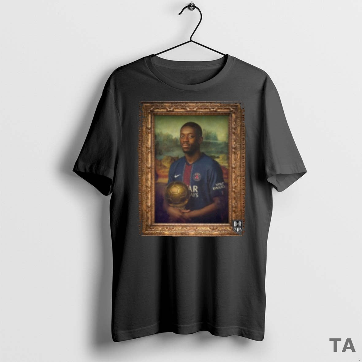 Top Ousmane Dembele Wins The Ballon Dor Mona Lisa Style T Shirt Sweater