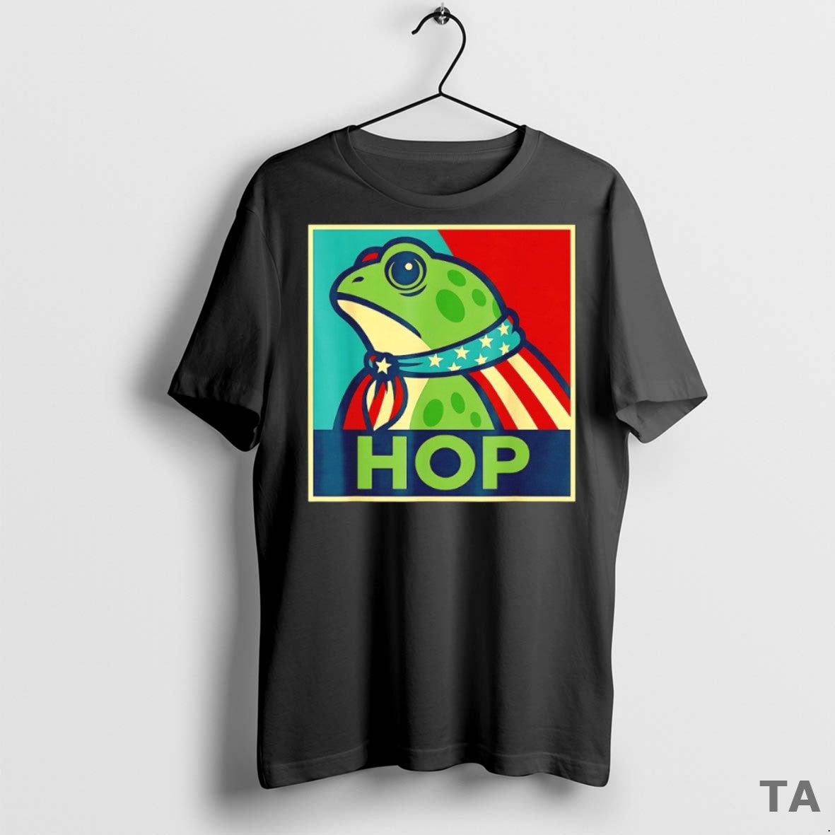 Top Portland Frog Hop T Shirt Sweater