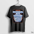 Top Squirrel Nut Zippers Roastin Since 1993 Martini T Shirt Sweater