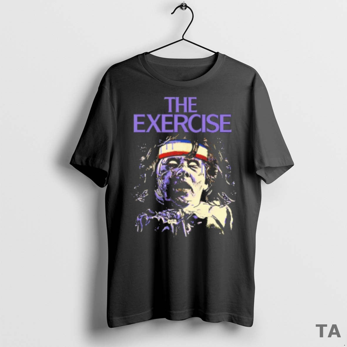 Top The Exercise Ghost Halloween 2025 T Shirt Sweater