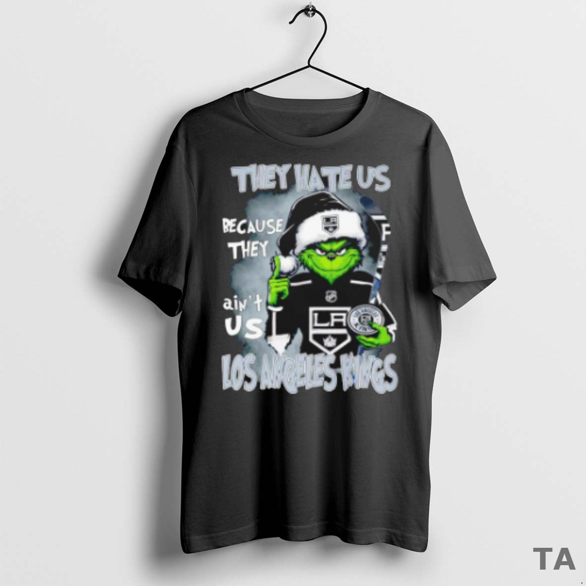 Top The Grinch They Hate Us Because They Aint Us Los Angeles Kings