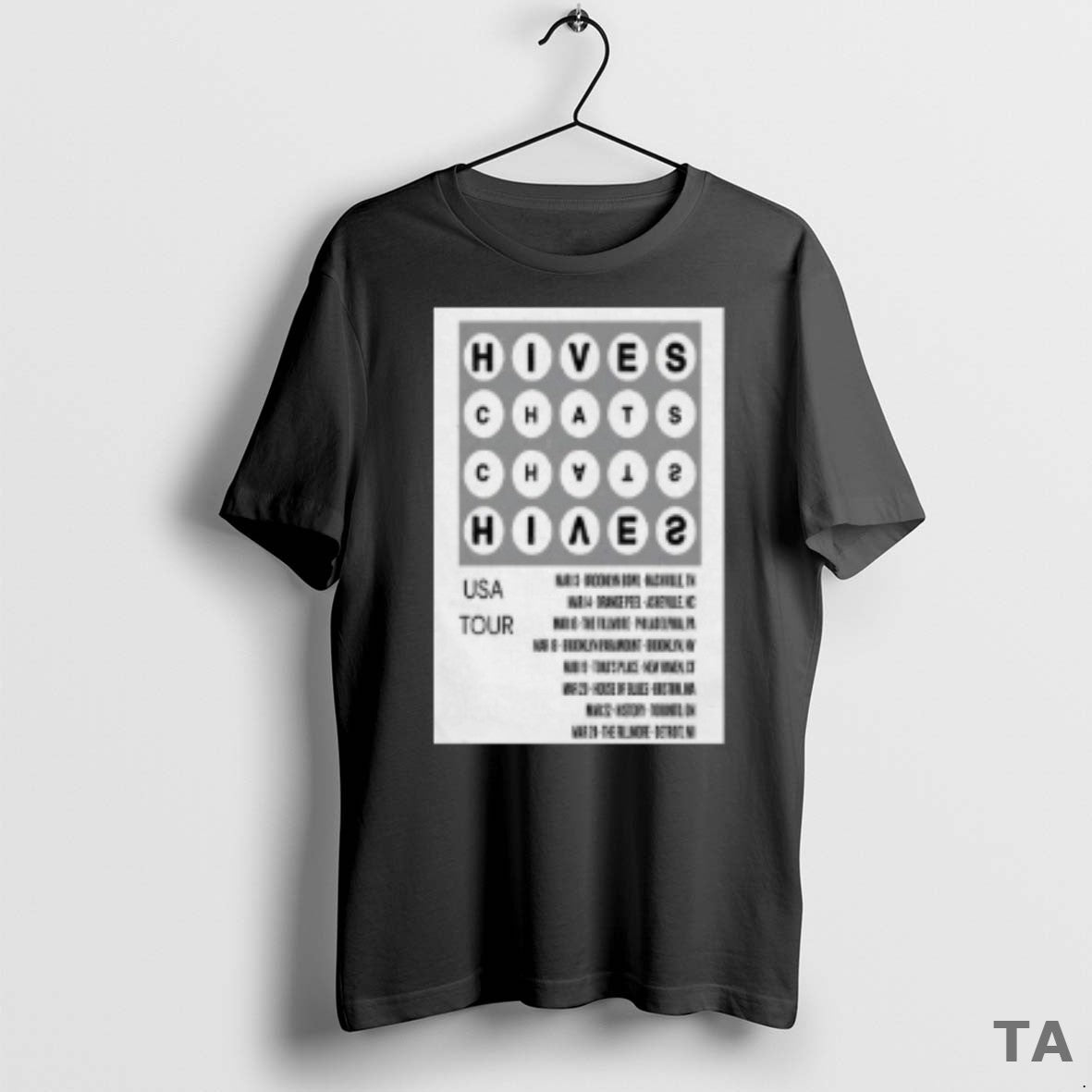 Top The Hives And The Chats American 2026 Shows T Shirt Sweater