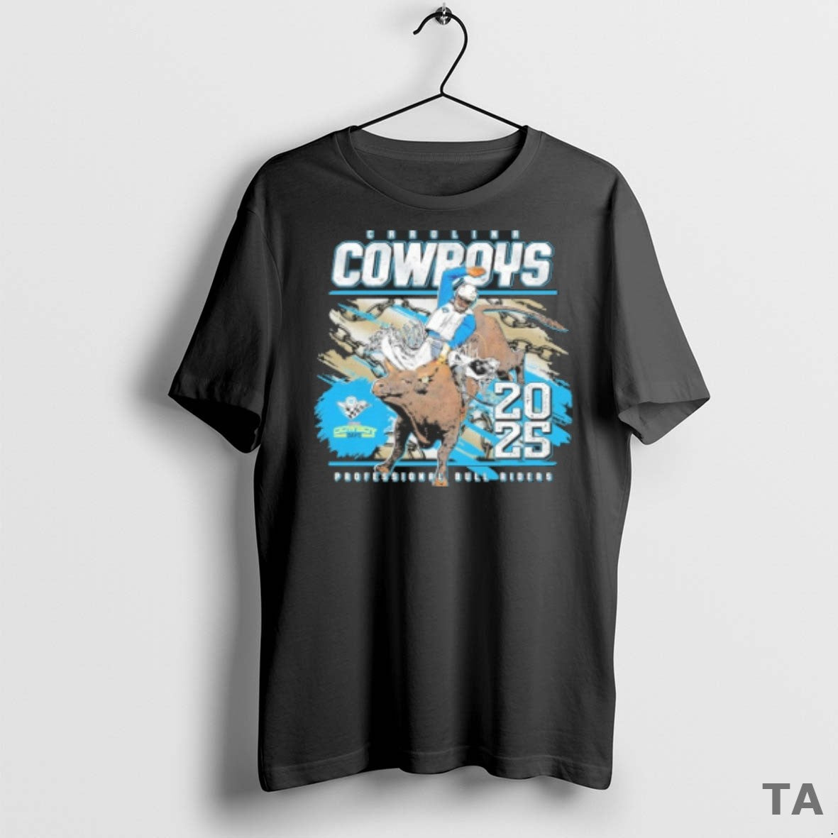 Top Top Carolina Cowboys Professional Bull Riders 2025 Event Cowboy Day Painting T Shirt Sweater