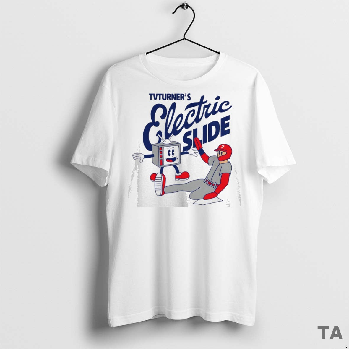 Top Trea Turner Philadelphia Phillies Tvturners Electric Slide T Shirt Sweater