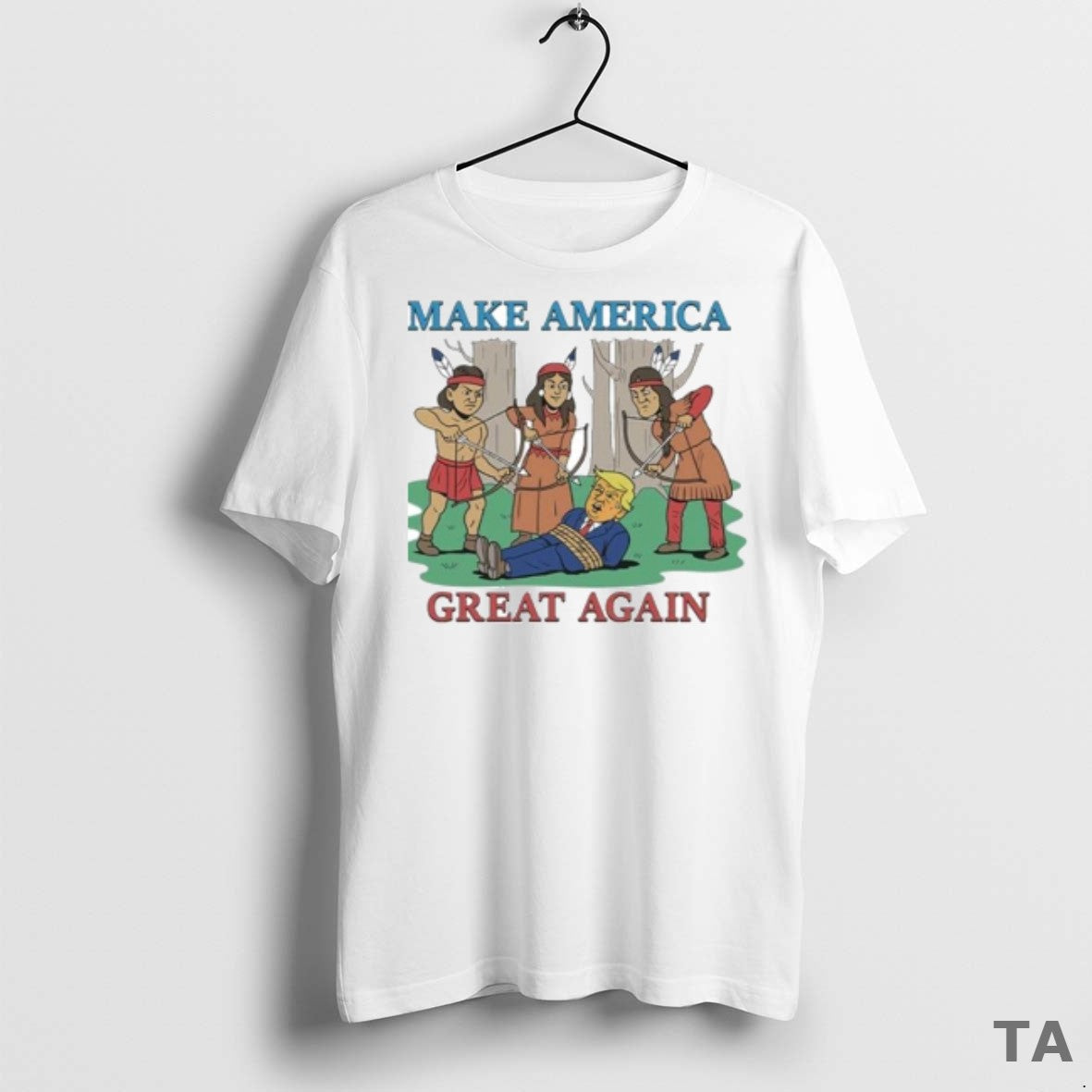 Top Trump Make America Great Again Native Americans T Shirt Sweater