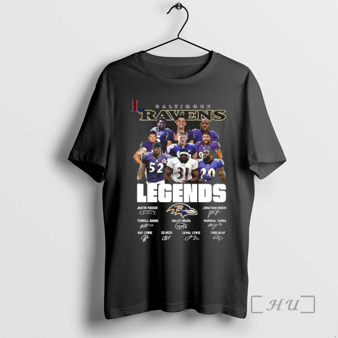 Trending Baltimore Ravens Football Legends Signature Tee Shirt Sweater