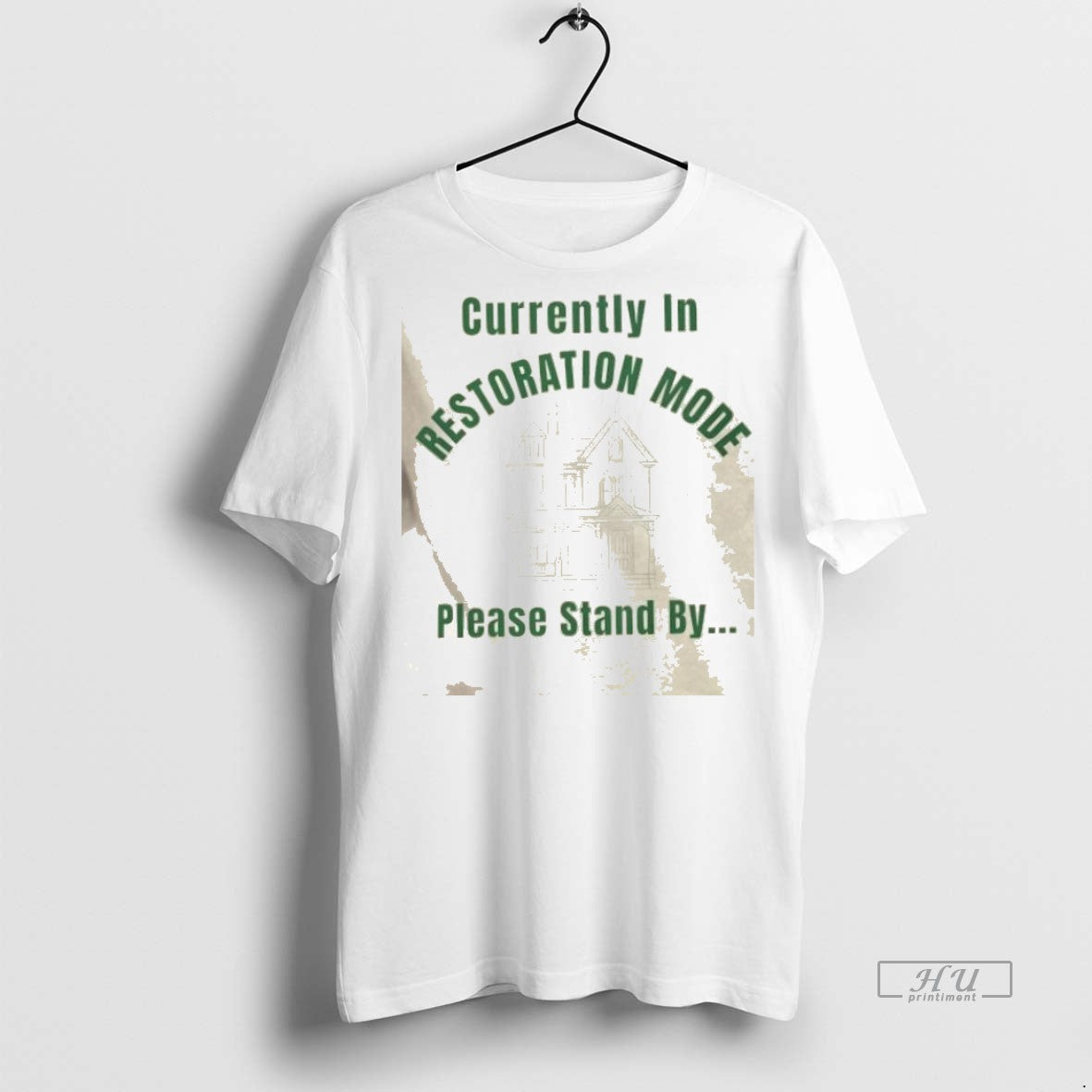 Trending Currently In Restoration Mode Please Stand By Graphic Tee Shirt Sweater