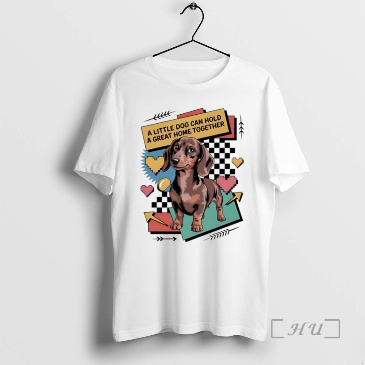 Trending Dachshund A Little Dog Can Hold A Great Home Together Tee Shirt Sweater