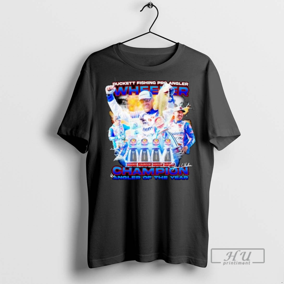 Trending Duckett Fishing Pro Angler Wheeler 4x Champion Angler Of The Year Ornaments Graphic Tee