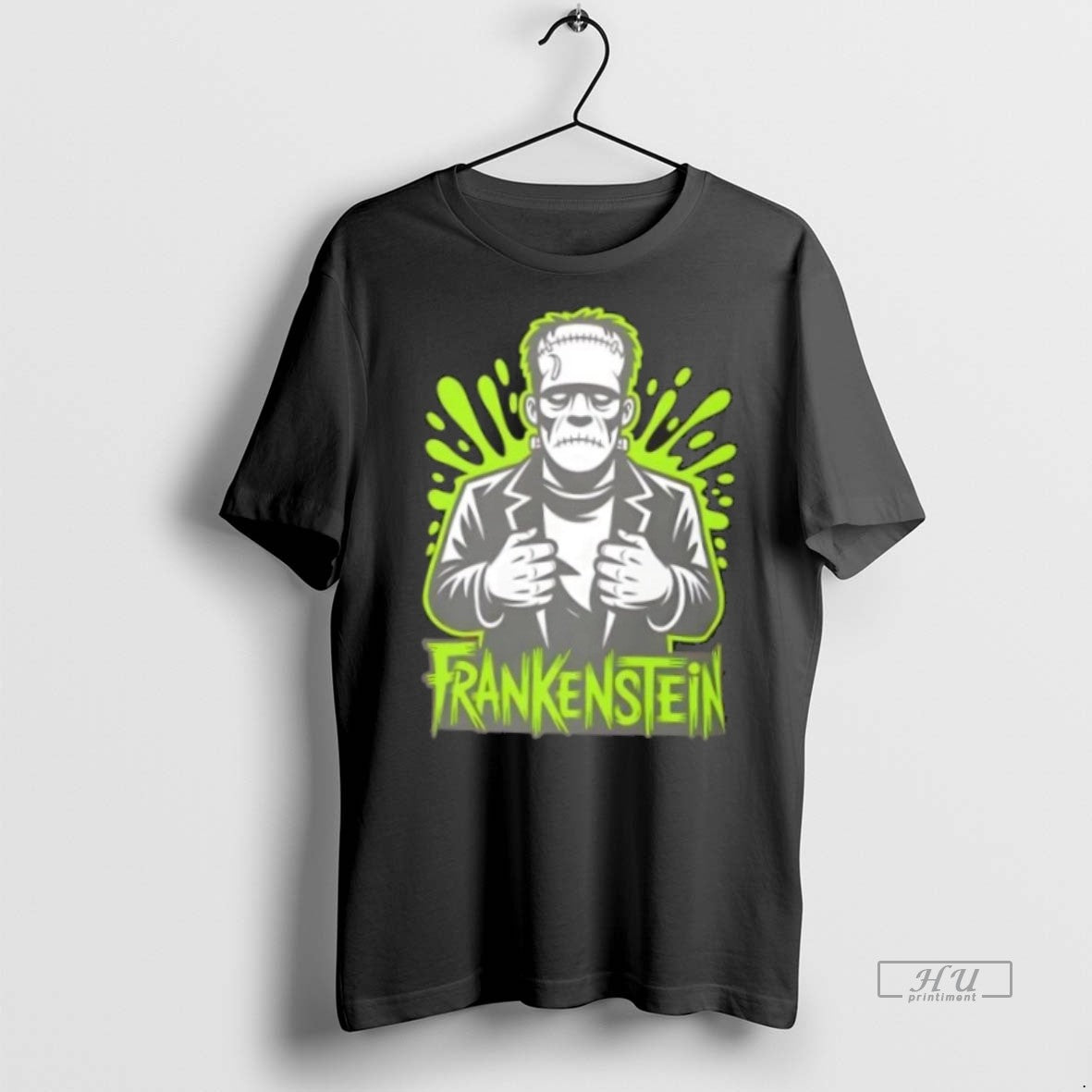 Trending Frankenstein Classic Monster Halloween Graphic Tee Shirt Sweater