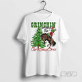 Trending Grinchin Around The Christmas Tree Christmas 2025 Graphic Tee Shirts Sweatshirt Hoodies