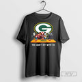 Trending Horror Movie Characters You Cant Sit With Us Green Bay Packers Halloween Graphic Tee