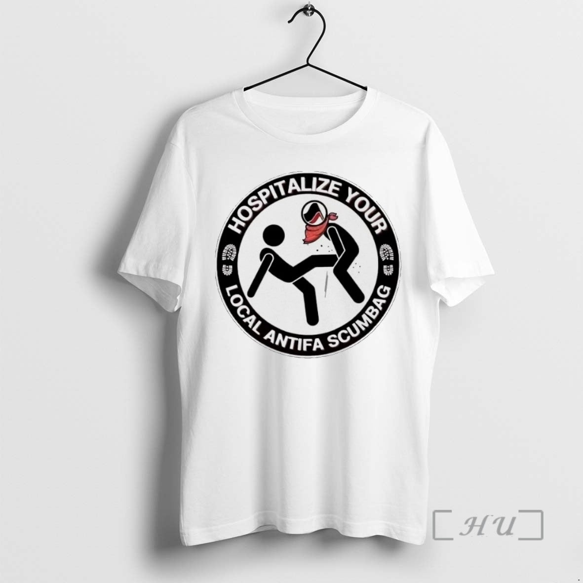 Trending Hospitalize Your Local Antifa Scumbag Tee Shirt Sweater