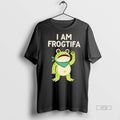 Trending I Am Frog Tifa Portland Frog Graphic Tee Shirt Sweater