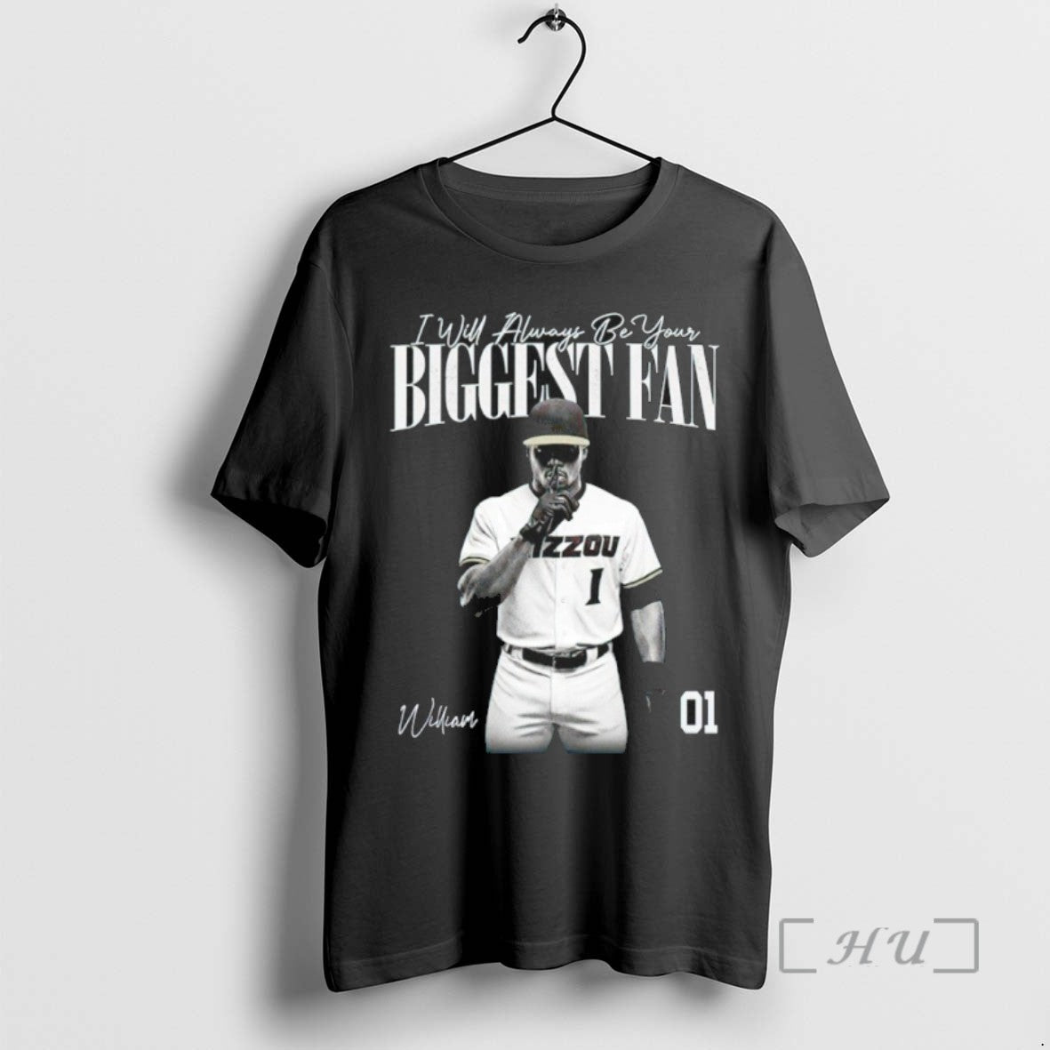Trending I Will Always Be Your Biggest Fan Missouri Tigers William Signature Tee Shirt Sweater