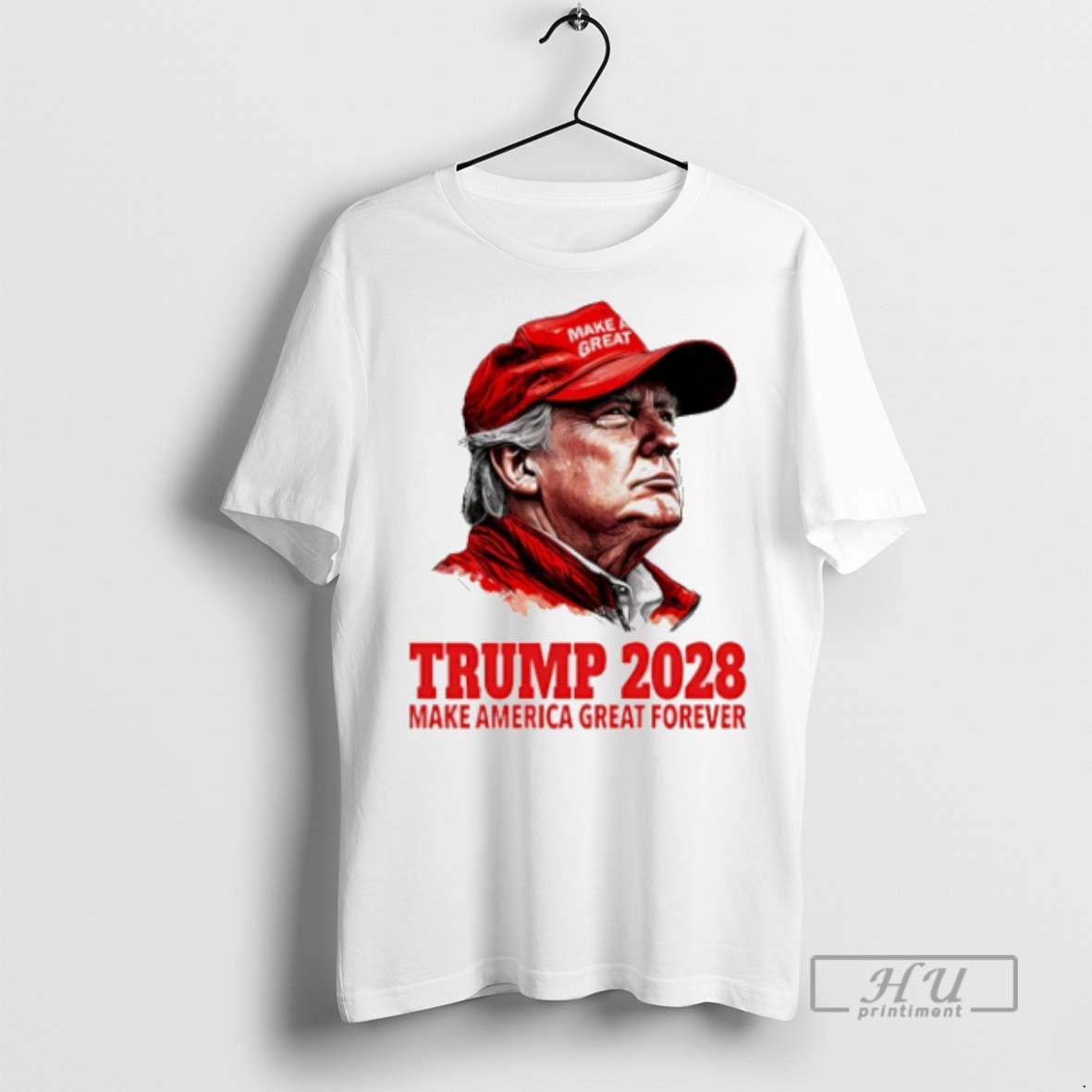 Trending Make America Great Forever Trump 2028 T Shirts Sweatshirt Hoodies