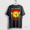 Trending My Broom Broke So Now I Do Yoga My Ride Halloween Graphic