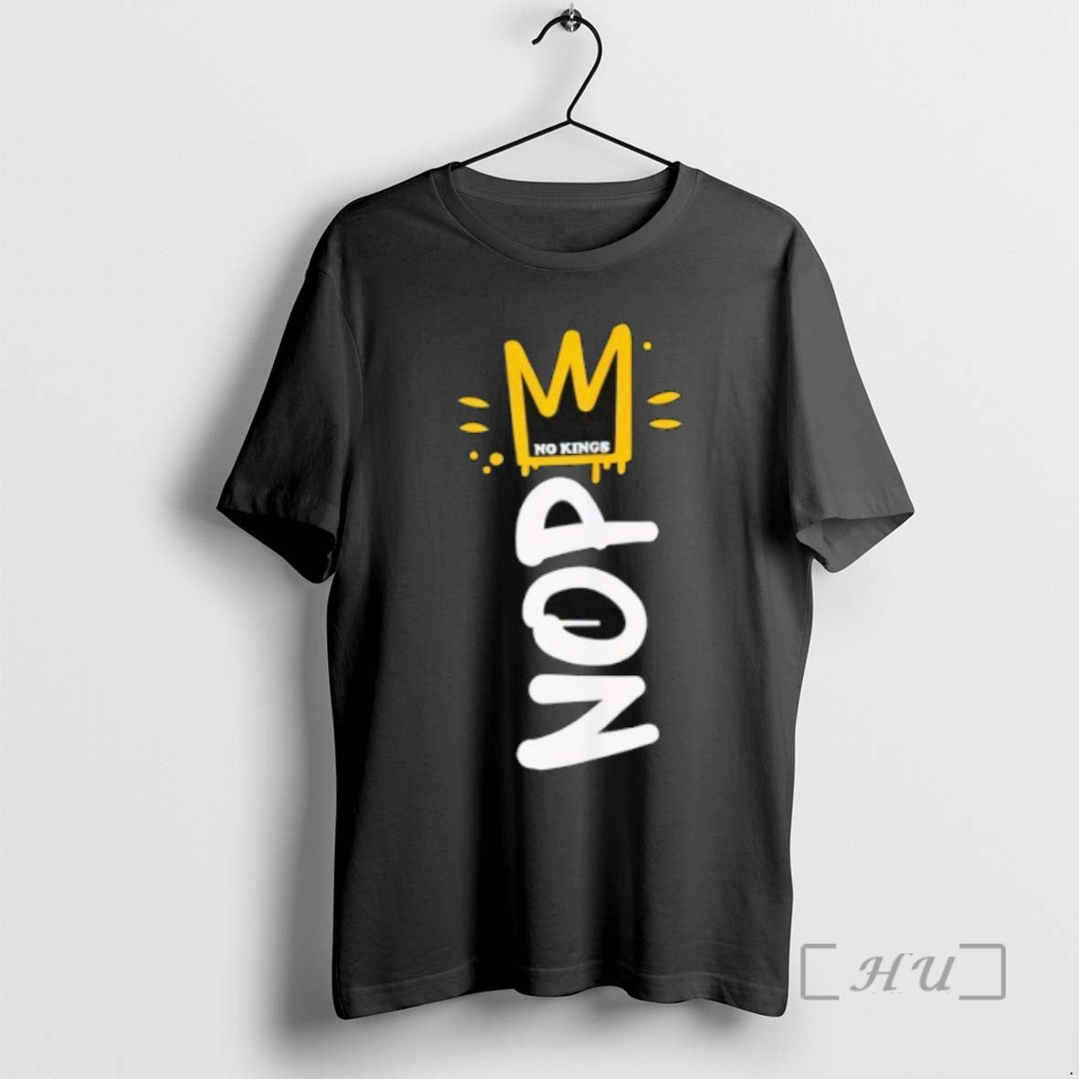 Trending No Kings Day 2025 Protest Sign Vertical Nope