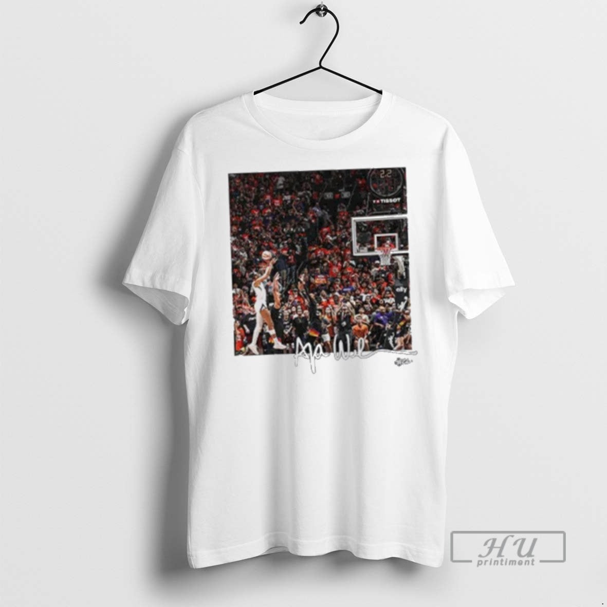 Trending Officials Aja Wilson Las Vegas Aces Photo Signature T Shirt Sweatshirt Hoodies