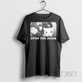 Trending Officials Cat Gang Open The Door Photo T Shirt Sweatshirt Hoodies