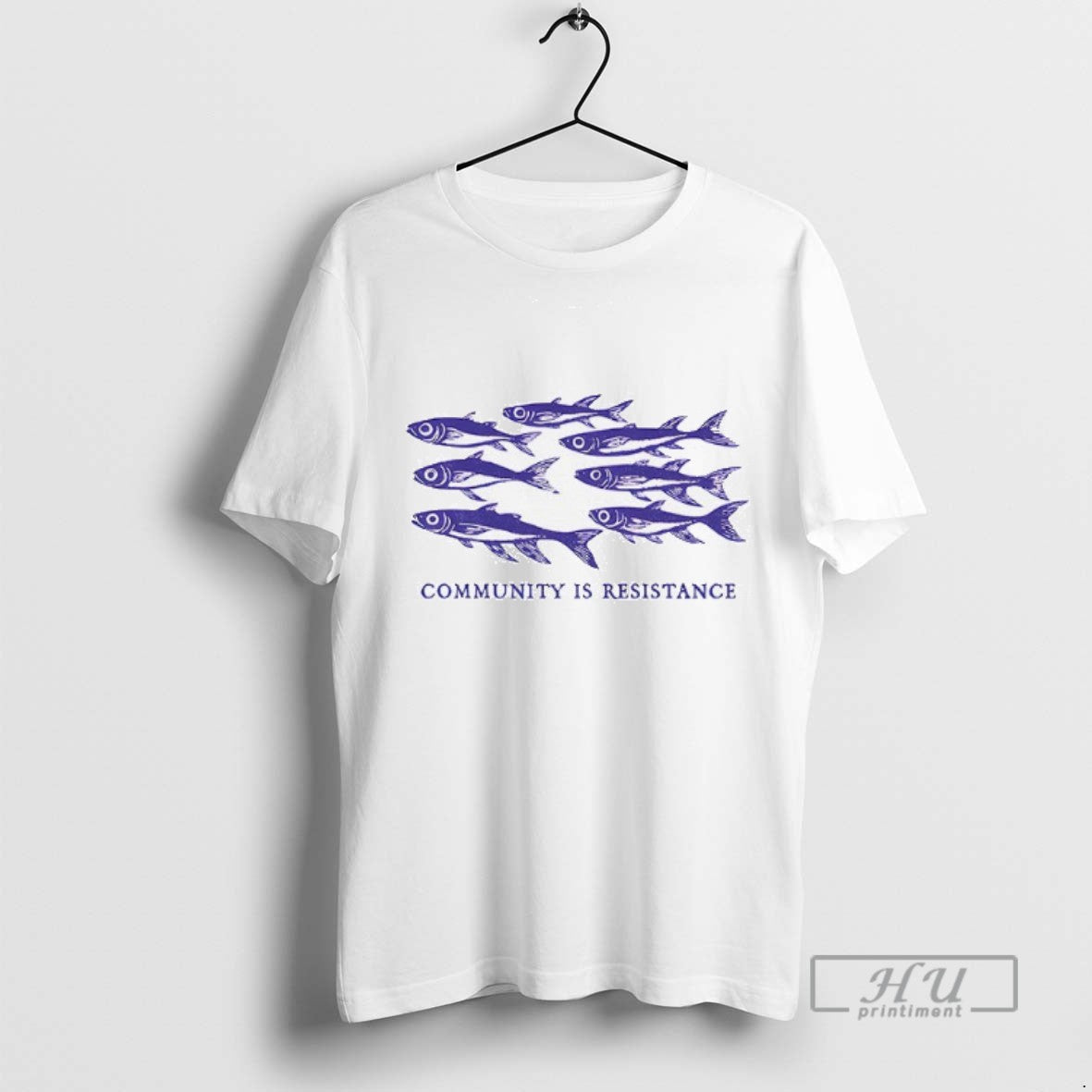 Trending Officials Community Is Resistance Fishes T Shirt Sweatshirt Hoodies