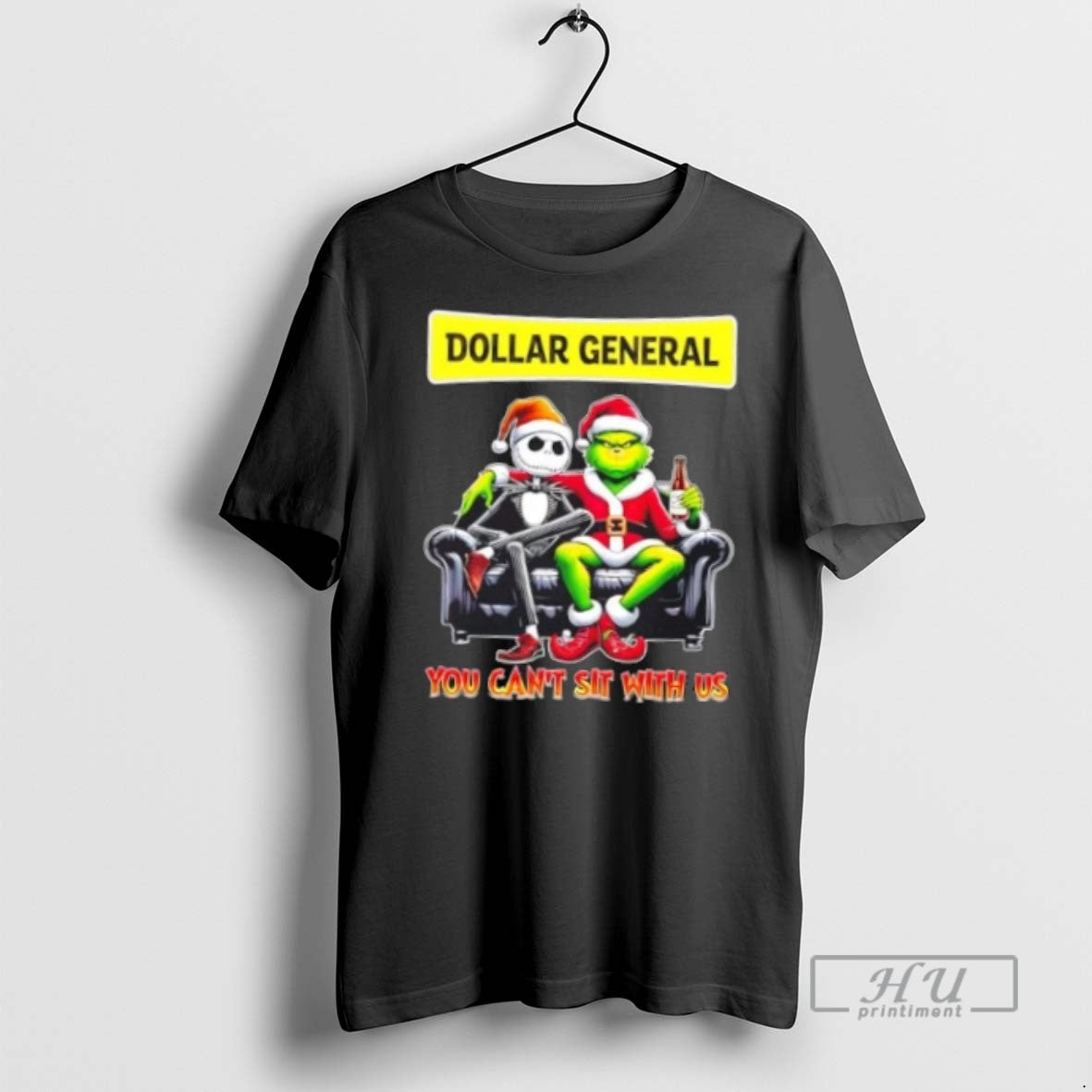 Trending Officials Dollar General X Grinch And Jack Skellington Happy Hallothankmas You Cant Sit With