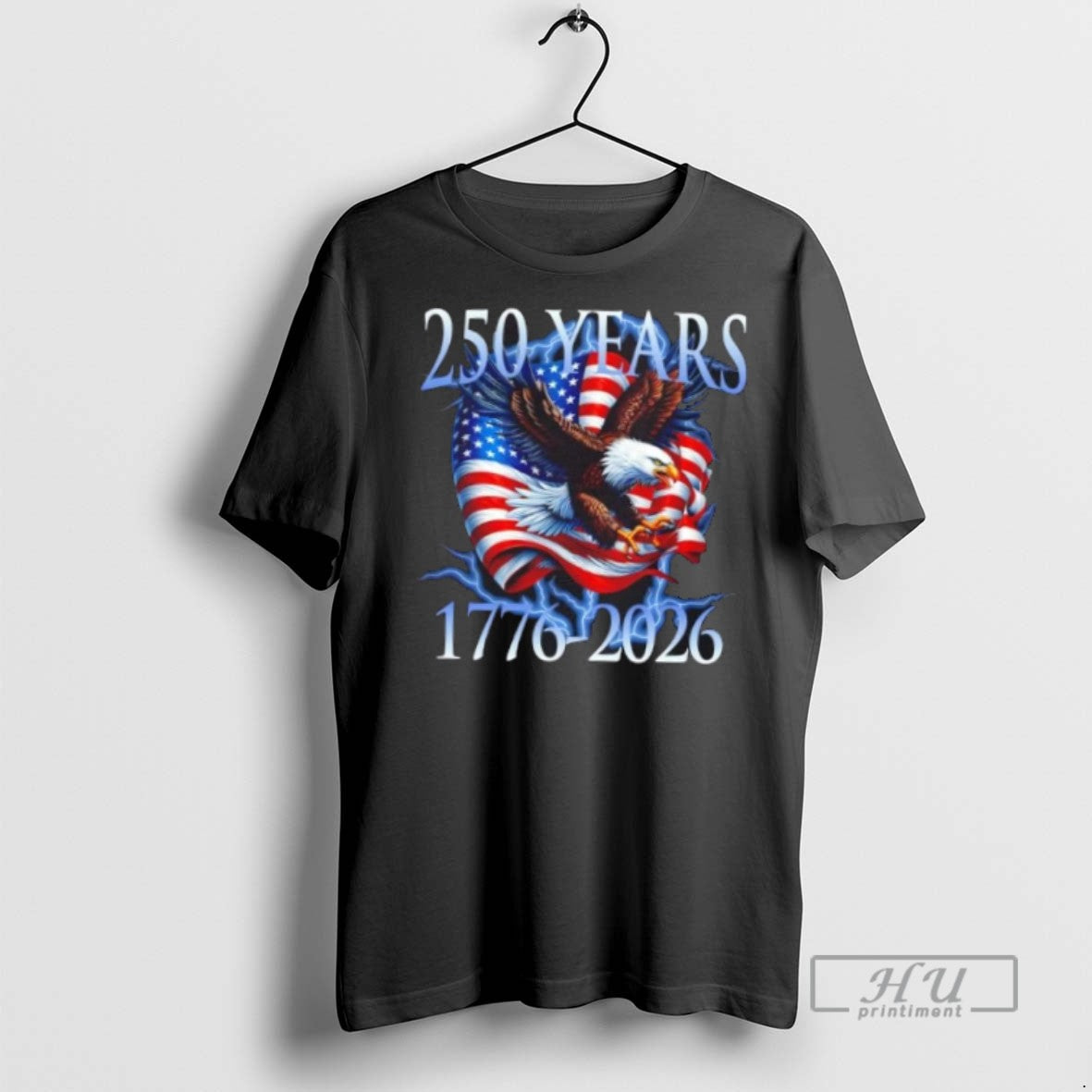 Trending Officials Eagle American Flag 250 Years 1776 2026 250th Birthday America T Shirt