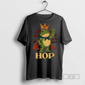 Trending Officials Funny Portland Frog Hop Protest Resist Frog No Kings Political T Shirt
