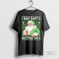 Trending Officials I Saw Santa Splitting The G Guinness Christmas Ugly T Shirt Sweatshirt Hoodies