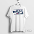 Trending Officials Michigan Wolverines Block Cancer Ribbon T Shirt Sweatshirt Hoodies