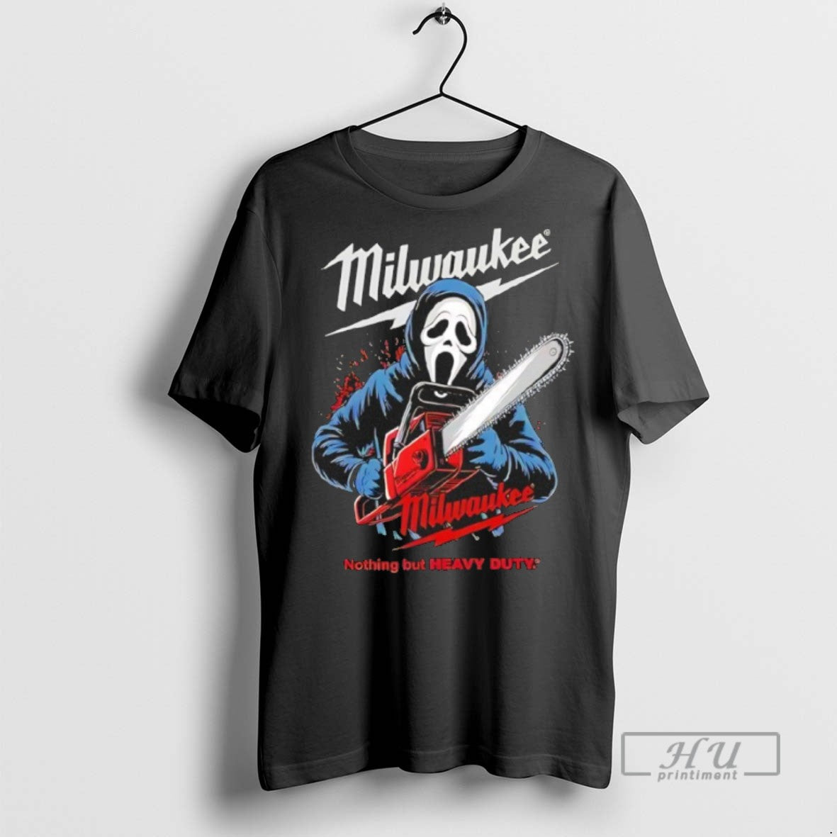 Trending Officials Milwaukee Tools Ghost Face With Chainsaw Halloween T Shirt Sweatshirt Hoodies