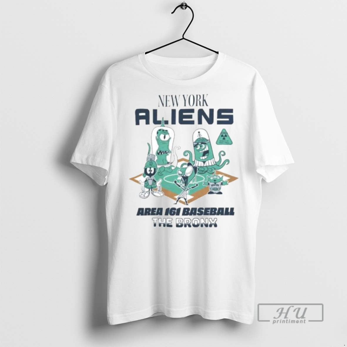 Trending Officials New York Yankees Aliens Area 161 Baseball The Bronx Ornaments T Shirt