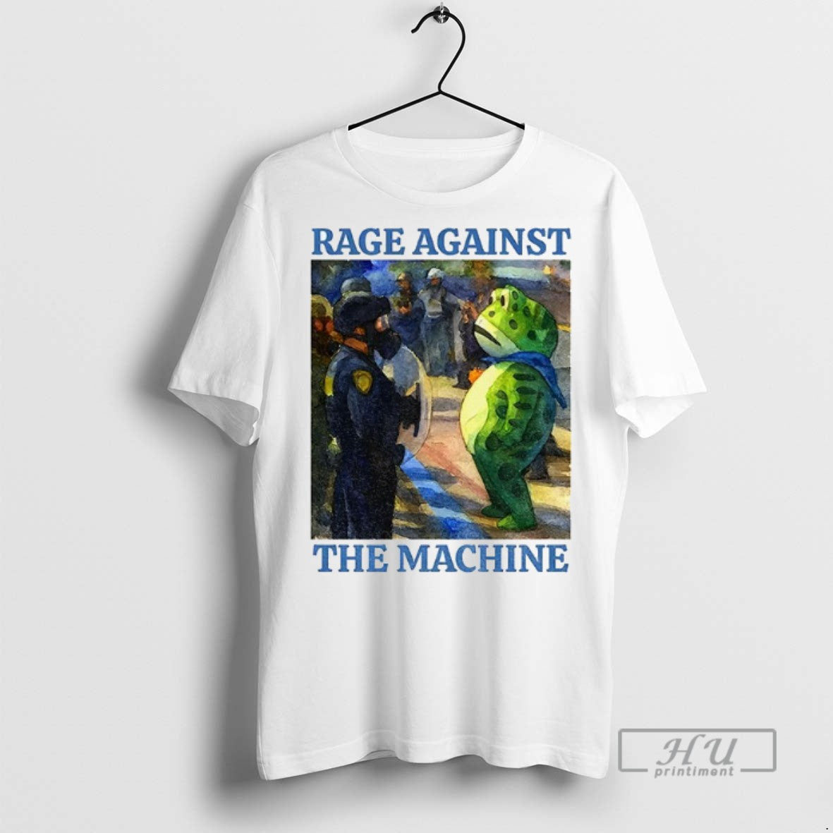 Trending Officials Portland Frog Protest Rage Against The Machine Paint T Shirt Sweatshirt Hoodies