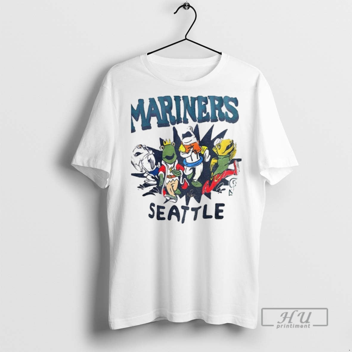 Trending Officials Salmon Run Mariners Seattle New Mascots T Shirt Sweatshirt Hoodies
