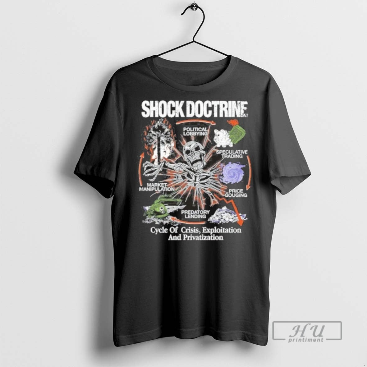 Trending Officials Shock Doctrine Cycle Of Apocolypse T Shirt Sweatshirt Hoodies