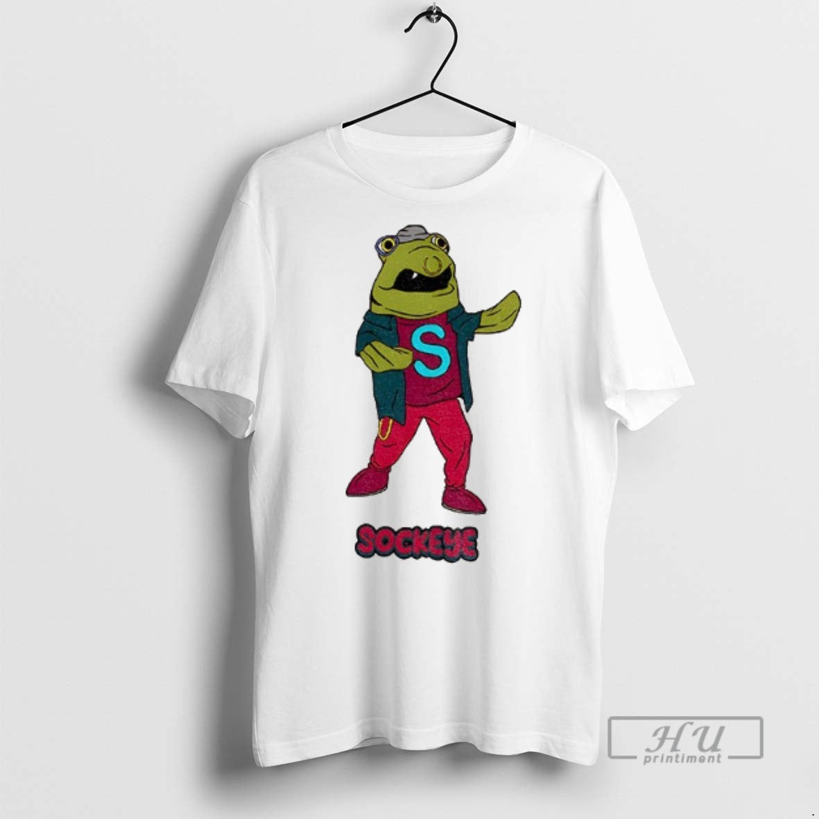 Trending Officials Sockeye Salmon Mariners Seattle New Mascot T Shirt Sweatshirt Hoodies