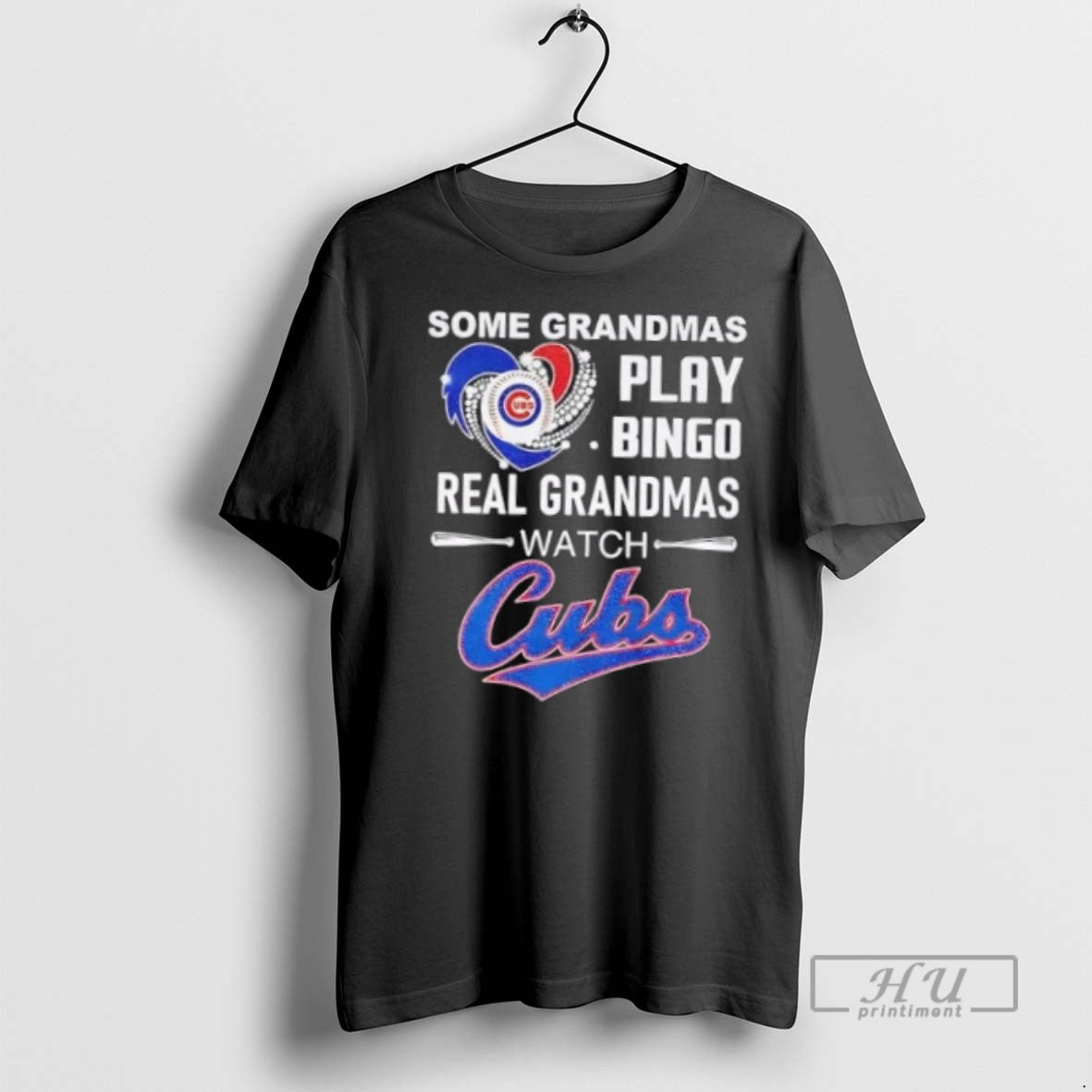 Trending Officials Some Grandmas Play Bingo Real Grandmas Watch Chicago Cubs Baseball Diamond Heart