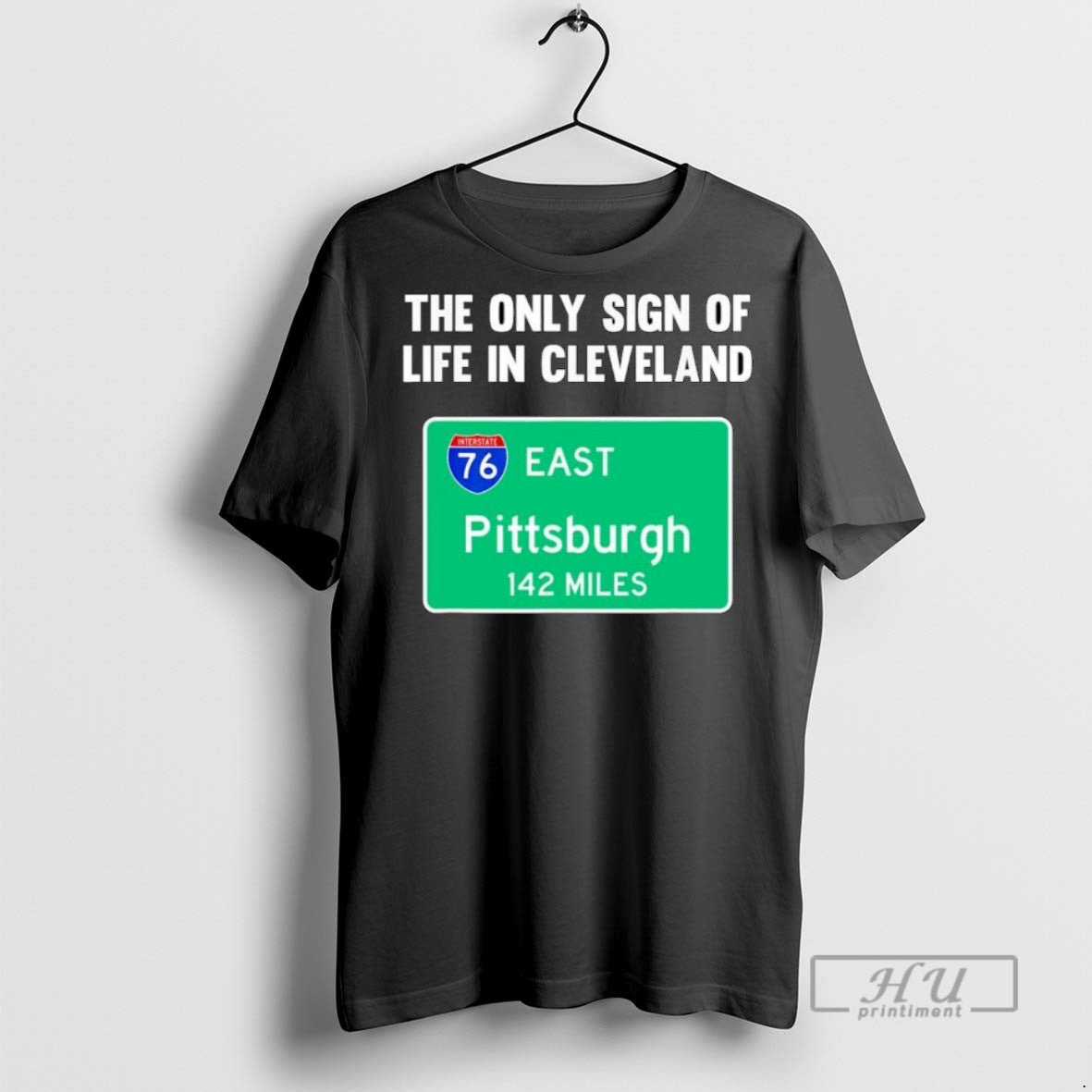 Trending Officials The Only Sign Of Life In Cleveland East Pittsburgh Ornaments T Shirt