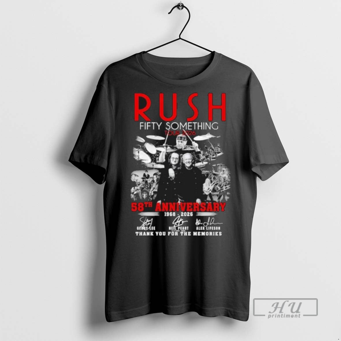 Trending Officials Tour 2026 Rush Fifty Something 58th Anniversary 1968 2026 Thank You For The